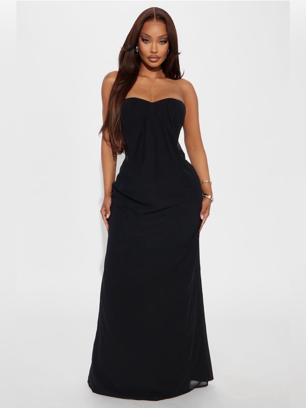 Strapless Maxi Dress